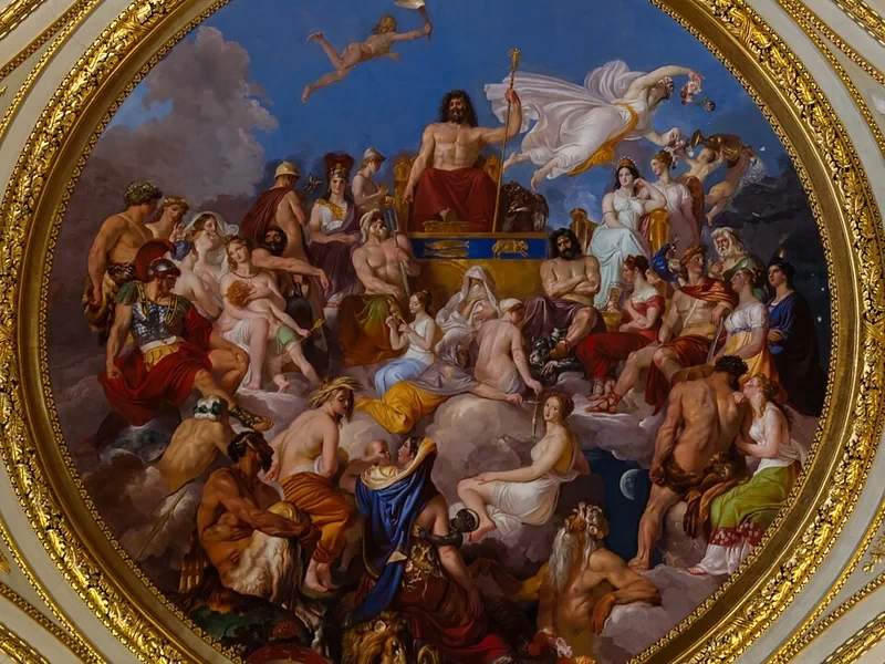 1772-Luigi Sabatelli - L'Olimpo - Palazzo Pitti, Firenze